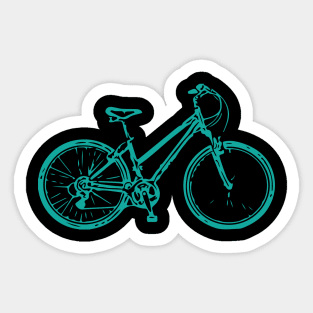 Ride your bike cycling & triathlon gifts Sticker